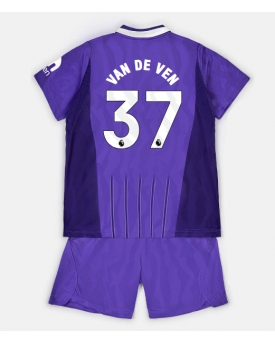 Tottenham Hotspur Micky van de Ven #37 Maglia Gara Terza Repliche 2026-27 Bambino Maniche Corte